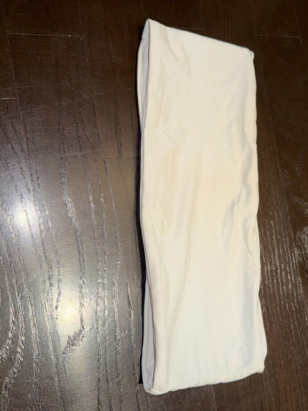 Zaful Cream White Bandeau Bikini Top - XS